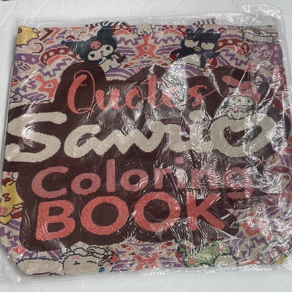 Sanrio Kuromi canvas bag 14”x17”, New in Bagi - Picture 9 of 10